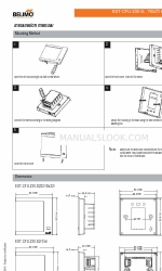 Belimo EXT-CFU-230-D Series Manuel d'installation