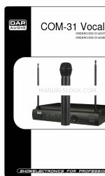 DAPAudio COM-31 Vocal Handbuch