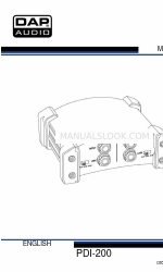 DAPAudio PDI-200 Handbuch