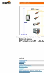 Belimo UK24BAC Podręcznik danych technicznych