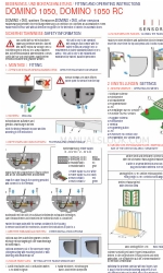 4 tec SENSORTECHNOLOGY DOMINO 1050 Fitting And Operating Instructions