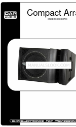 DAPAudio Compact Array D3710 Installationshandbuch