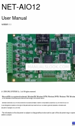 DAQ system NET-AIO12 Gebruikershandleiding