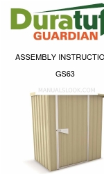 Duratuf GS63 Assembly Instructions Manual