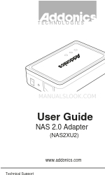 Addonics Technologies NAS2XU2 User Manual