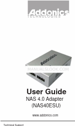 Addonics Technologies NAS40ESU Gebruikershandleiding