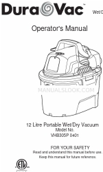 DURAVAC VHB305P 0401 운영자 매뉴얼