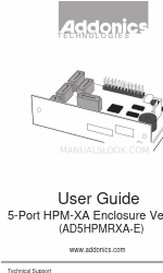Addonics Technologies AD5HPMRXA-E Panduan Pengguna