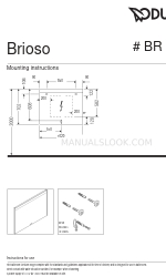 DURAVIT Brioso BR 7003 Montageanleitung