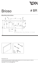 DURAVIT Brioso BR 7005 Montageanleitung