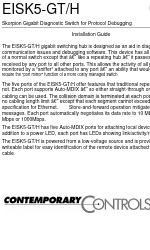 Contemporary Controls CTRLink EISK5-GT/H Manual de instalación