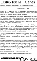 Contemporary Controls EISK8-100T/FCS Manual de instalación