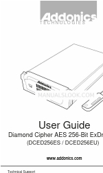 Addonics Technologies DCED256ES Manual do utilizador