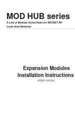 Contemporary Controls EXP-485/FOG-SMA Manual de instruções de instalação