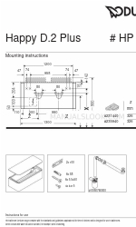 DURAVIT HP 4943 Instruções de montagem