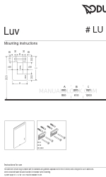DURAVIT Luv LU 9668 Istruzioni per il montaggio