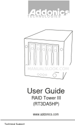 Addonics Technologies RAID Tower III User Manual