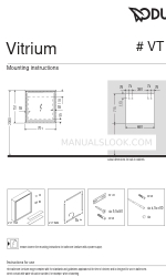DURAVIT Vitrium VT 7160 Montageanleitung