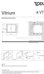 DURAVIT Vitrium VT 7161 Инструкции по монтажу