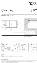 DURAVIT Vitrium VT 7653 Instrukcja montażu