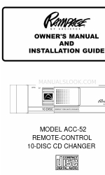 Audiovox 1286002 Manuale d'uso e manuale d'installazione