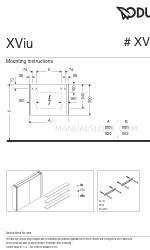 DURAVIT XViu XV 7142 取付方法