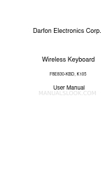 Darfon F8E830-KBD Manuale d'uso