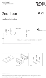 DURAVIT 2nd floor 2F 856C 取付説明書