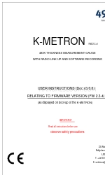 493K K-METRON Petunjuk Pengguna