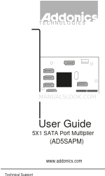 Addonics Technologies AD5SAPM ユーザーマニュアル