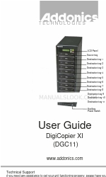 Addonics Technologies DigiCopier XI DGC11 Benutzerhandbuch