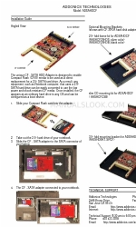 Addonics Technologies ADSAHDCF Installatiehandleiding