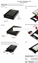 Addonics Technologies AE25SN35SA Installationshandbuch