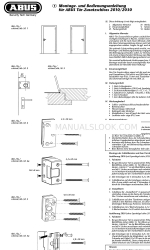 Abus 2030 Instrucciones de montaje y funcionamiento