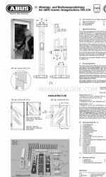 Abus FOS 550 Manual de instrucciones de instalación y funcionamiento