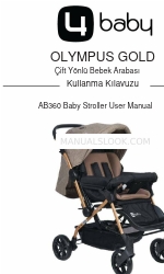 4baby OLYMPUS GOLD AB360 Gebruikershandleiding