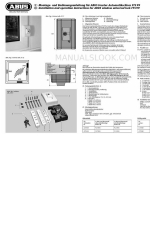 Abus FTS 99 Instrucciones de instalación y funcionamiento