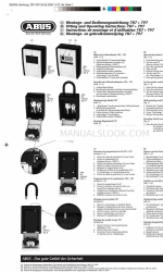 Abus KeyGarage 787 Instrucciones de montaje y funcionamiento