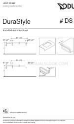 DURAVIT DuraStyle DS 828C Руководство по установке