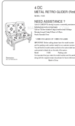 4D Concepts 71550 Manuel d'instructions de montage