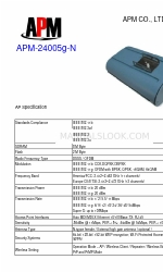 APM APM-2400G-N Specification Sheet