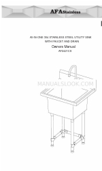 AFA Stainless AF2421CS Panduan Pemilik