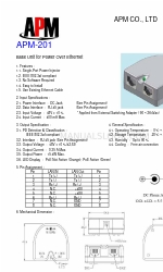 APM APM-201 Teknik Özellikler