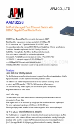 APM AAMS226 Specification Sheet