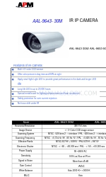 APM IR IP CAMERA AAL-9643- 30M Технические характеристики