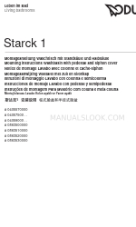 DURAVIT Starck 1 04057500 Series Instrucciones de montaje