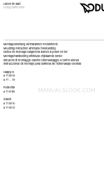 DURAVIT Starck 710010 Mounting Instruction