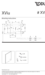 DURAVIT XViu XV 7041 取付方法