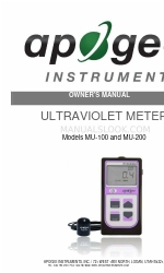 Apogee MU-100 Benutzerhandbuch