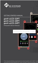 4D systems gen4-uLCD-24PT Getting Started Manual